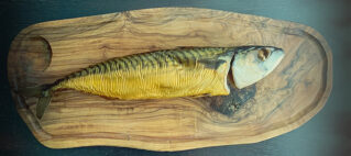 Makreel roken op de barbecue