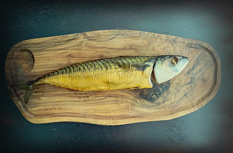 Makreel roken op de barbecue